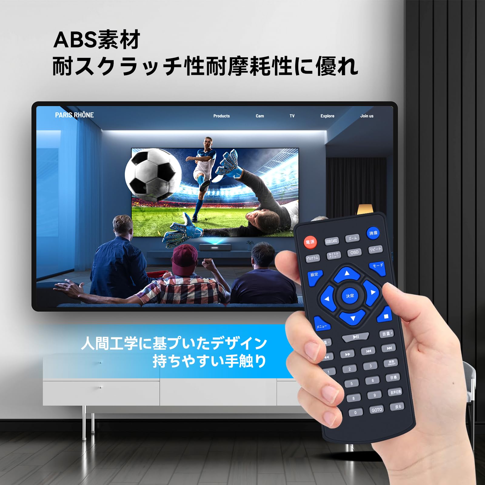 Amazon | ポータブルDVDプレーヤーリモコン for BOIFUN ポータブルDVD